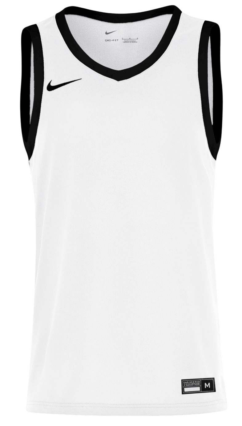 Фланелка Nike Nike Team Stock25 Basketball Jersey Бяло | a19913-100