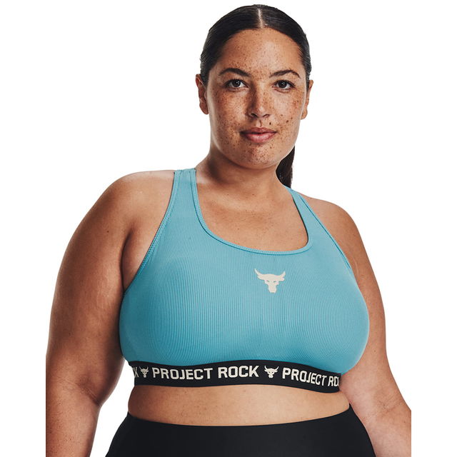 Project Rock Crsbck Bra Tg Blue