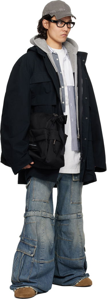 Дънки Balenciaga Balenciaga Flared Cargo Jeans Синьо | 783694THW25, 3