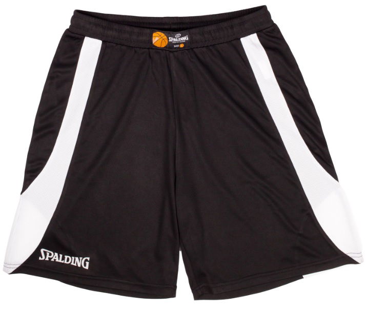 Къси панталони Spalding Basketball Mesh Jam Shorts Черно | 40221004-blackwhite