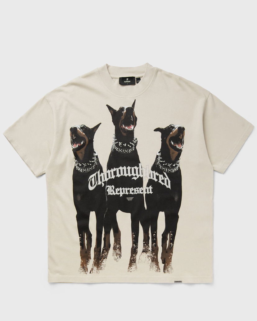 Тениска Represent Clo Represent THOROUGHBRED TEE Бежово | MLM41135-002