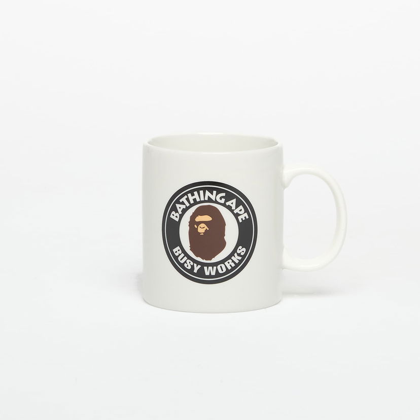 Домашен декор BAPE Busy Works Mug Бяло | 001KAL801007MBLK