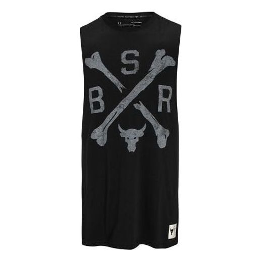 Потник Under Armour Project Rock Graphic Training Tank Черно | 1360741-001, 0