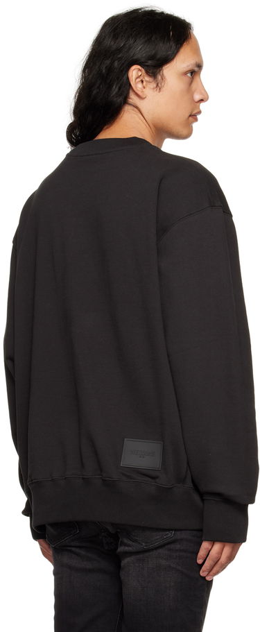 Пуловер We11done We11done Crewneck Sweatshirt Черно | WD-TS3-22-747-U-BK, 2