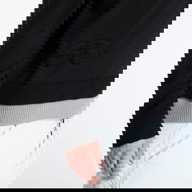 Пуловер Y-3 Y-3 Logo Knit Crew Sweatshirt Сиво | JX7331, 2