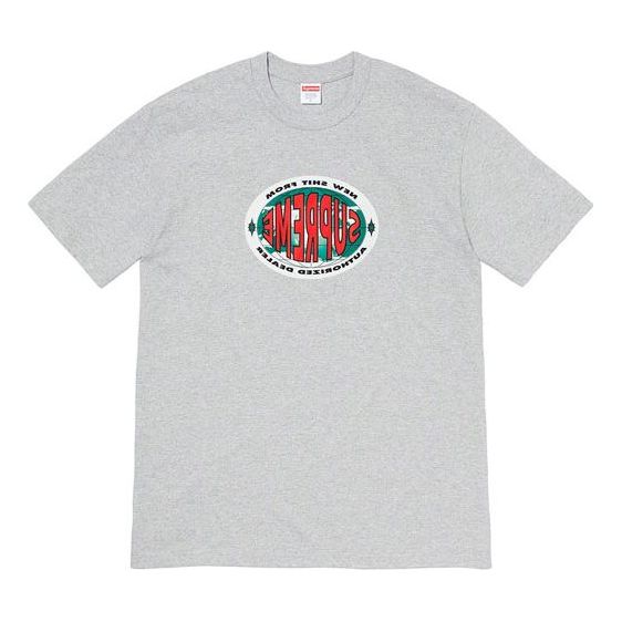 Тениска Supreme Alphabet Logo Short Sleeve T-Shirt Сиво | SUP-FW19-031
