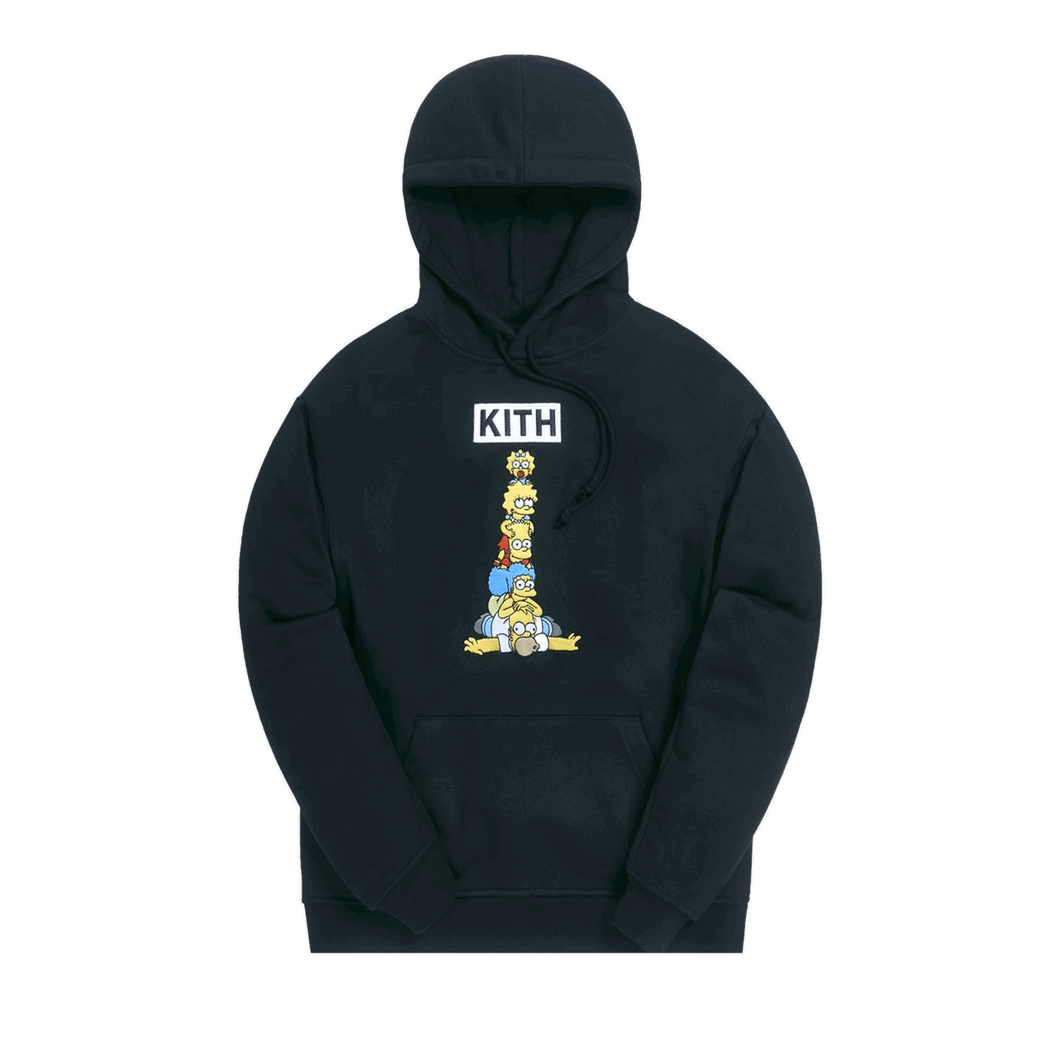 Суитчър KITH For The Simpsons Family Stack Hoodie Черно | KH2628 100, 0