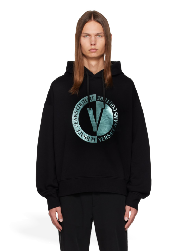 Jeans Couture V-Emblem Hoodie