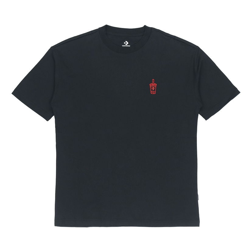 Тениска Converse Applique Graphic Short-Sleeve T-Shirt Черно | 10020849-001