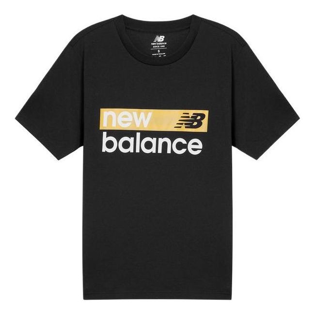 Тениска New Balance Classic Core Graphic T-Shirt Черно | MT03917-BM