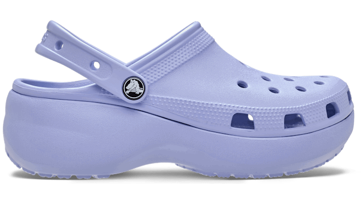 Кецове и обувки Crocs Classic Platform Clogs Лилаво | 206750-453