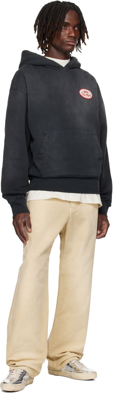 Суитчър AMIRI AMIRI Station Patch Oversized Hoodie Черно | AMJYHD1119, 3