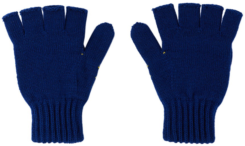 Ръкавици BAPE Baby Milo Nordic Gloves Синьо | 002GDI803007K, 1