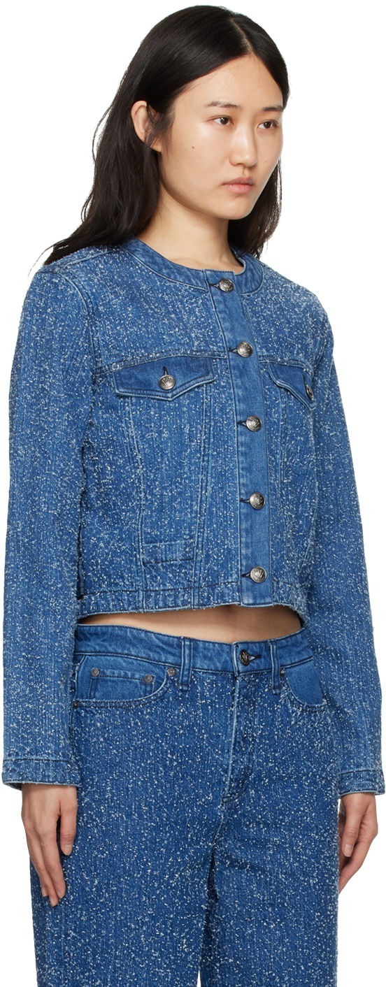 Яке rag & bone Cora Denim Jacket Синьо | WDD24S1438FTMT, 1