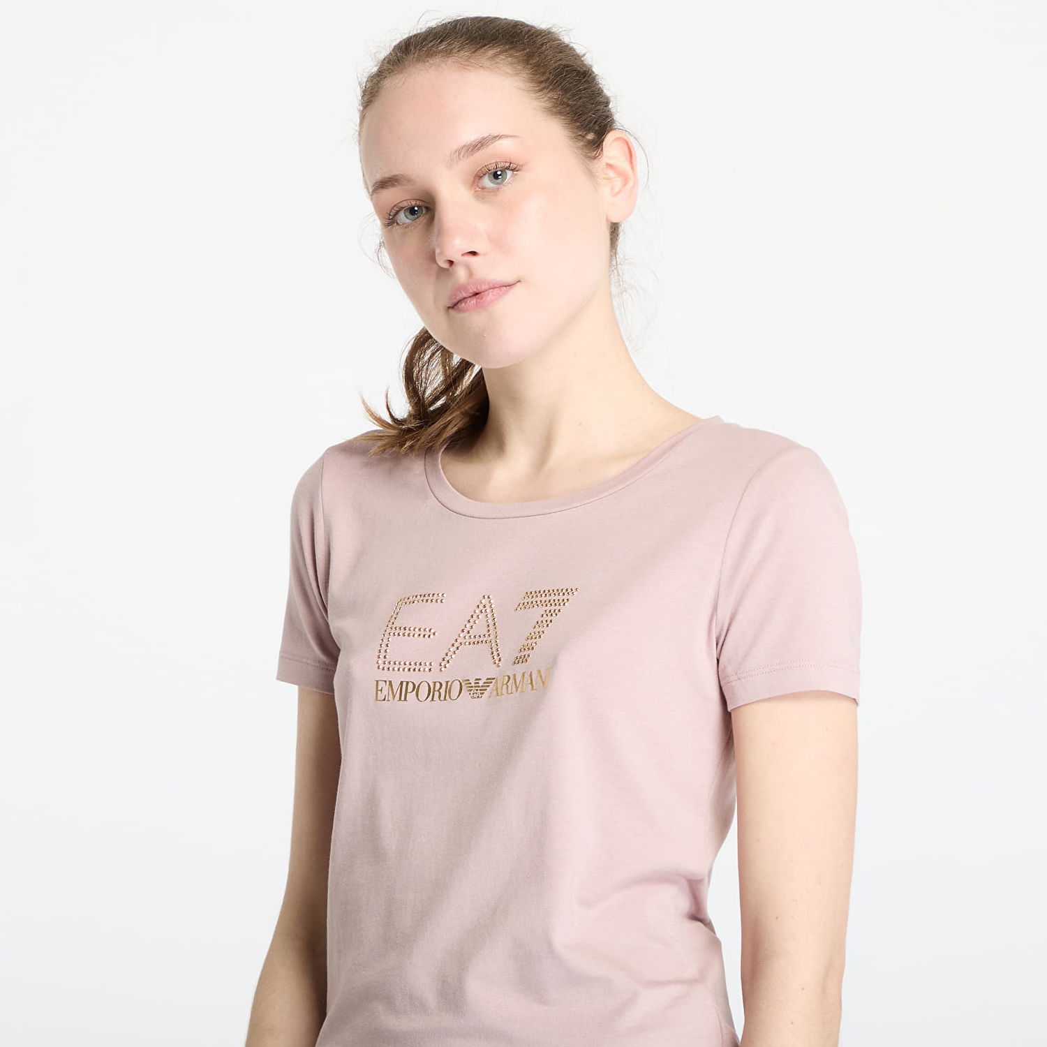 Тениска Emporio Armani EA7 Emporio Armani Train Evolution T-Shirt Розово | 8NTT67TJDQZU4079, 1