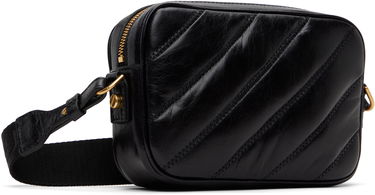 Чанта през рамо Off-White Quilted Crossbody Bag Черно | OWNN18EC99LEA0011000, 2