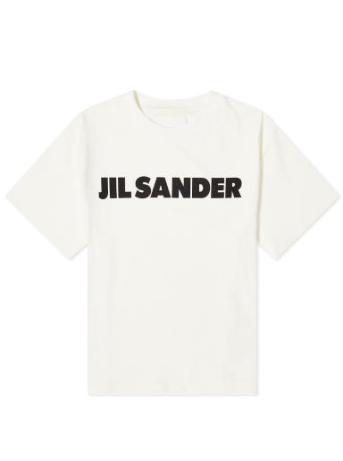 Тениска Jil Sander Logo Front Tee Бяло | J02GC0001-J45148-102