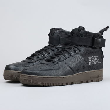 Кецове и обувки Nike SF Air Force 1 Mid ''Hazel'' Черно | 917753-002, 1