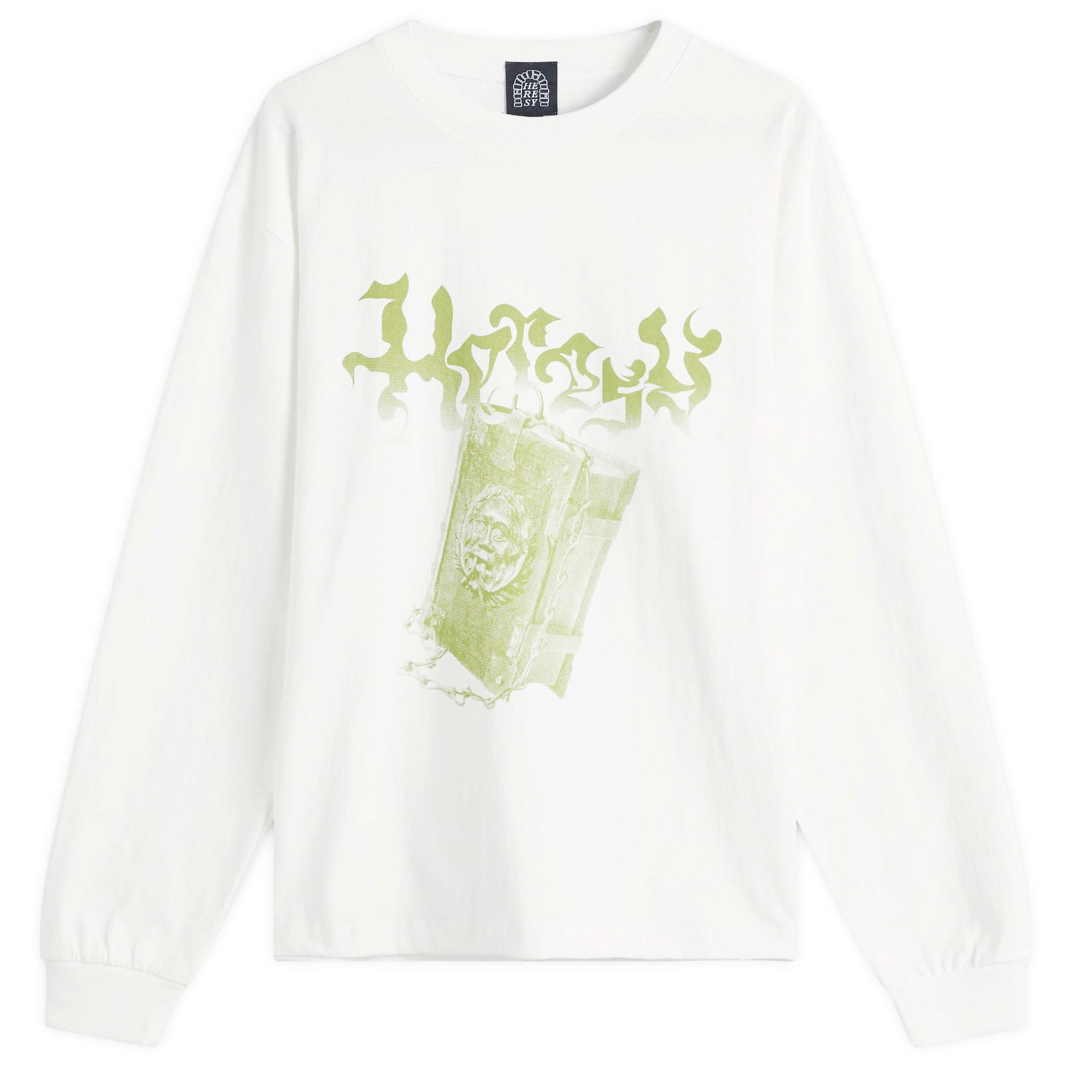 Тениска Heresy Heresy Tome Graphic Longsleeve T-Shirt Бяло | HSS25-T09E, 0