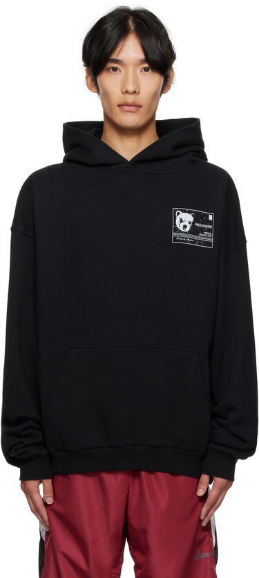 Суитчър We11done DNA Hoodie Черно | WD-TH2-25-833-U-BK, 0
