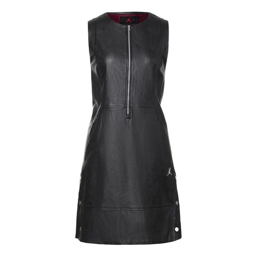 Pокля Jordan Air Jordan Collar Zipper Casual Dress Черно | DC4824-010
