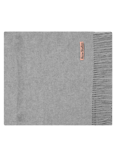 Шал Acne Studios Canada New Scarf Light Grey Melange Сиво | CA0209-X92