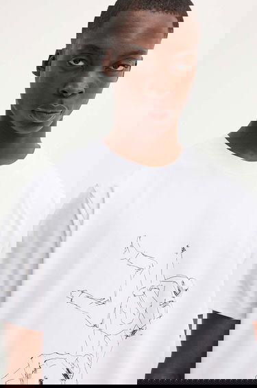 Тениска HELIOT EMIL Graphic T-Shirt Бяло | PREAW24.M.09.125, 7