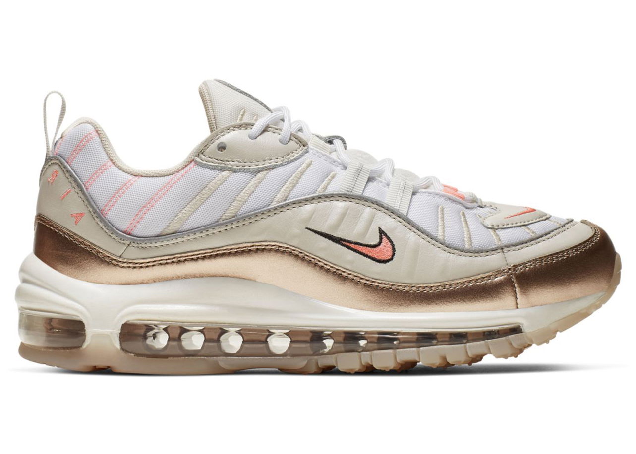Кецове и обувки Nike Air Max 98 Orewood Brown W Бежово | CI9907-100, 0