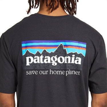 Тениска Patagonia P-6 Mission Organic Черно | 37529-INBK, 3