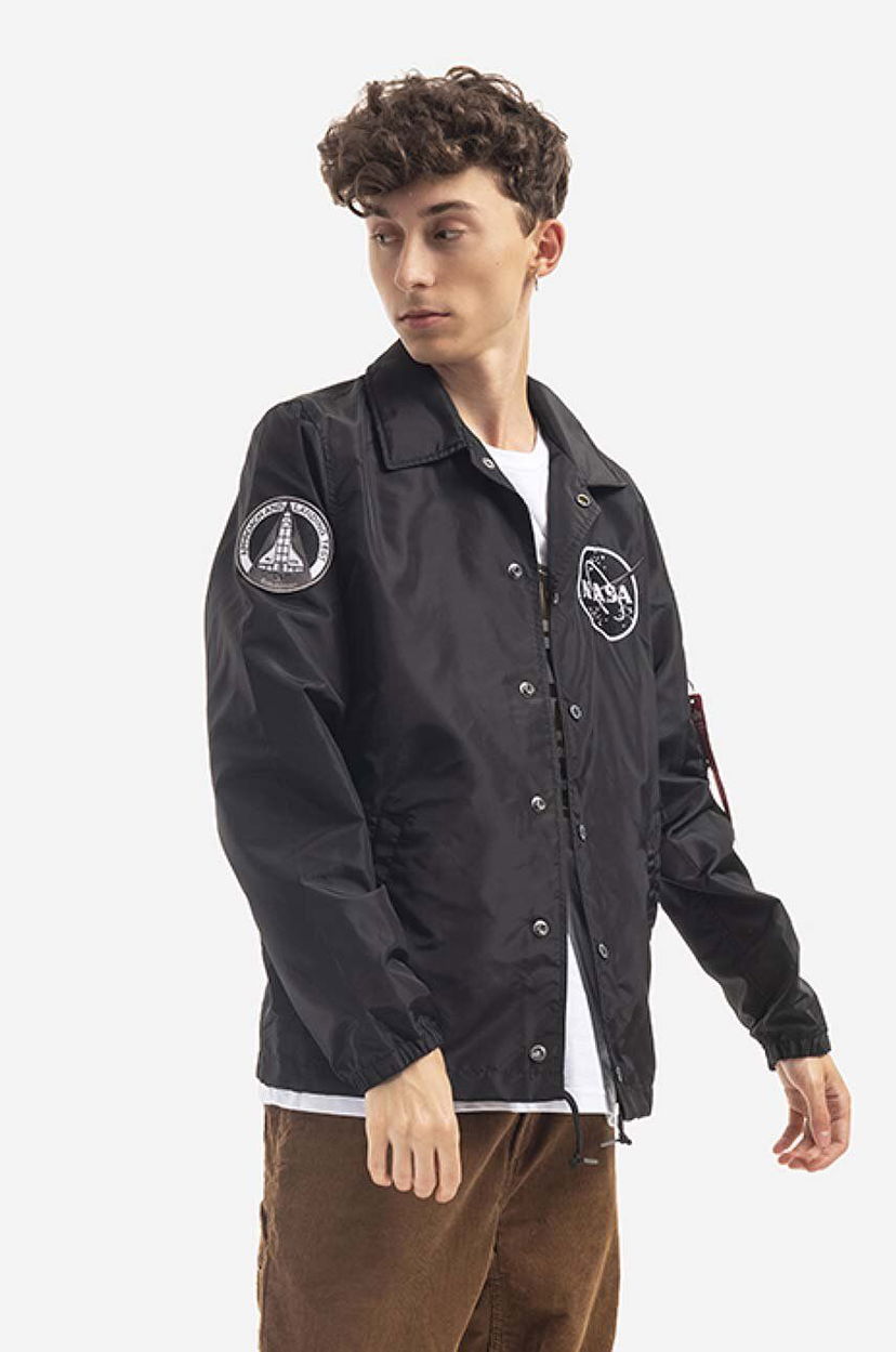 Ветровка Alpha Industries Coach Jacket Черно | 126137.03