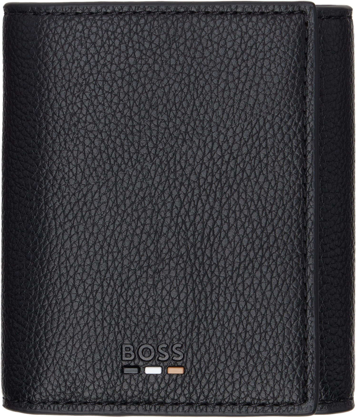 Портфейл BOSS Grained Faux-Leather Wallet by BOSS Черно | 50542347, 0