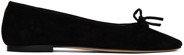 Aeyde Delfina Suede Ballerina Flats