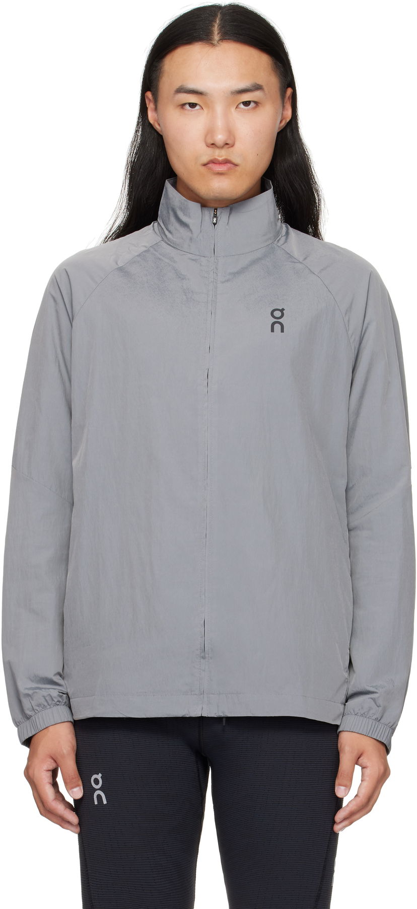 Яке On Running Court Jacket Сиво | 1MF10872608