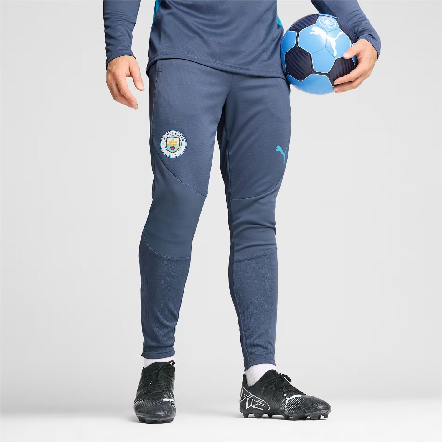 Спортни панталони Puma MCFC Training Pants Тъмно синьо | 777555-12, 1