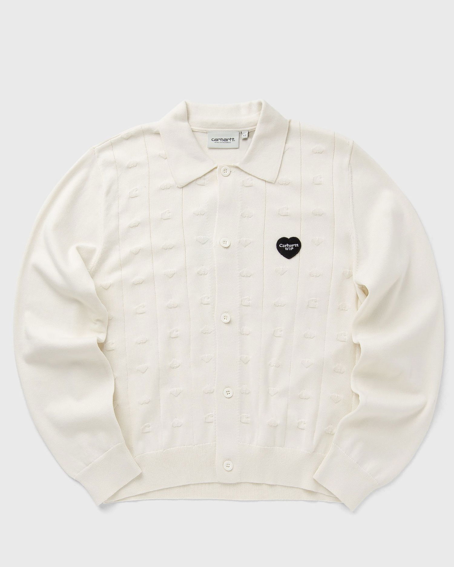 Пуловер Carhartt WIP Drewe Knitted Cardigan Бяло | I035182-05.XX, 1