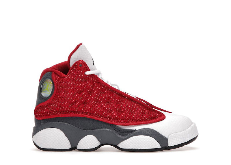 Кецове и обувки Jordan Air Jordan 13 Retro Flint Grey (PS) Червено | 414575-600, 0
