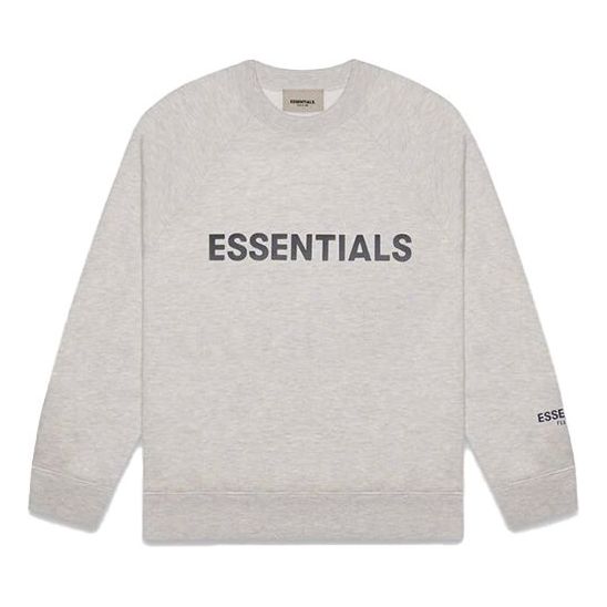 Пуловер Fear of God Essentials Crew Neck Sweatshirt Сиво | 0192250500228260, 0