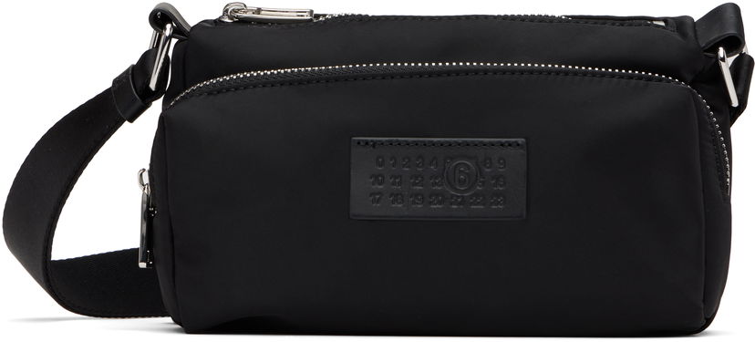 Чанта през рамо Maison Margiela MM6 Maison Margiela Nylon Pockets Crossbody Bag Черно | SB5WG0025 P6416