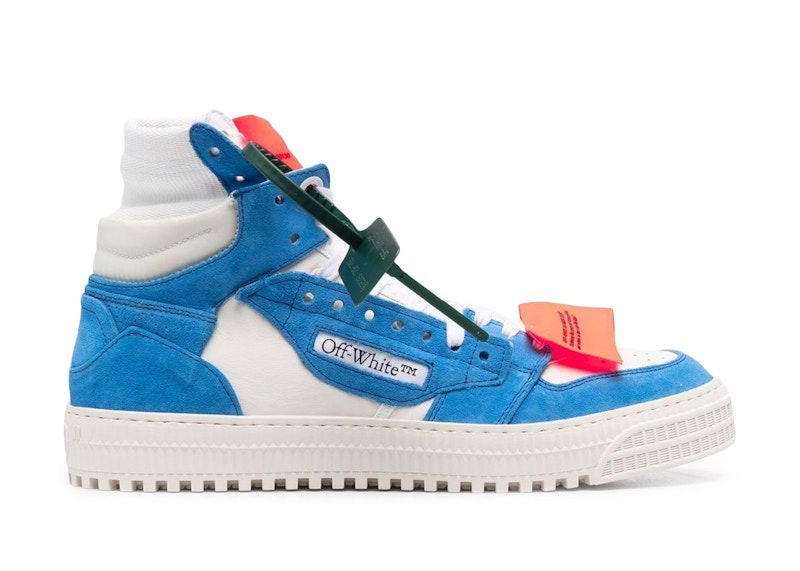 Кецове и обувки Off-White Off-Court 3.0 High White Sky Blue (SS22) Синьо | OMIA065S22LEA0040140, 0
