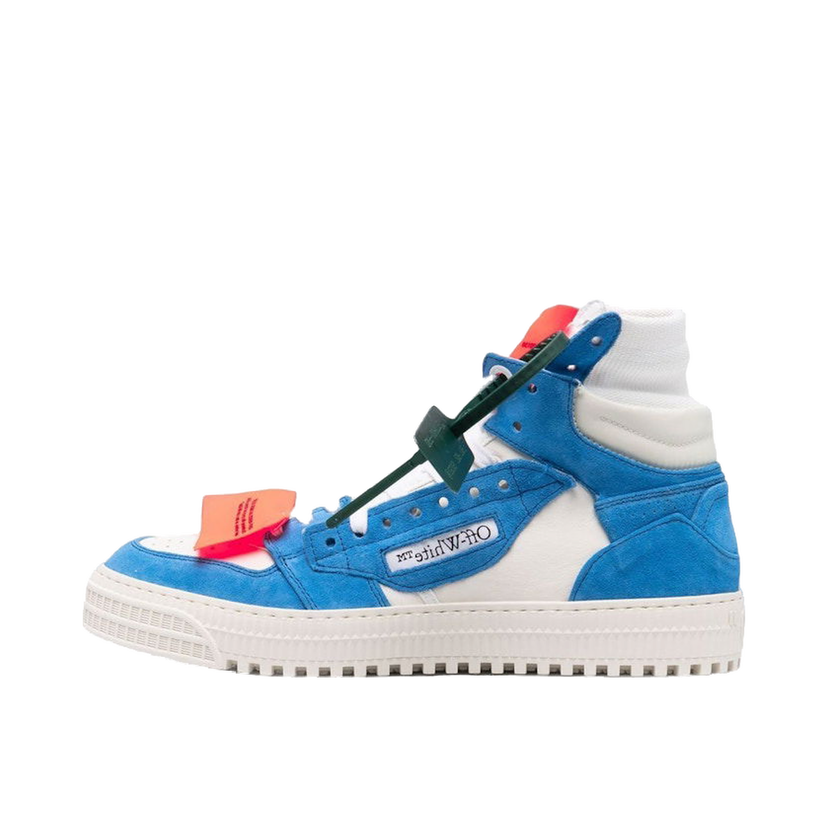 Кецове и обувки Off-White Off-Court 3.0 High White Sky Blue (SS22) Синьо | OMIA065S22LEA0040140