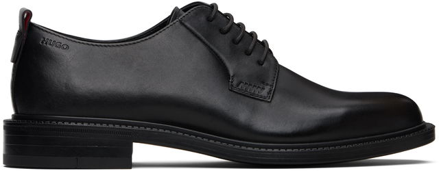 Hugo Logo Detail Leather Derbys