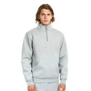 Суитчър Carhartt WIP Chase Neck Zip Sweat Сиво | I027038.00M.XX, 1