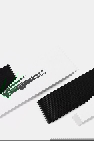 Портфейл Lacoste Textured Bi-Fold Wallet Черно | NH4419HC, 3