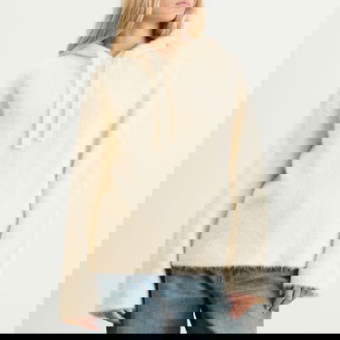 Суитчър Samsoe Samsoe Sajeanne Knit Hoodie W Бежово | F25300025-CLR000289, 2