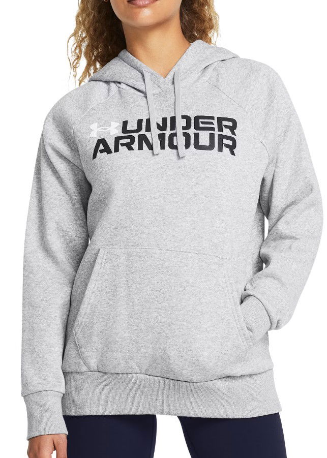 Суитчър Under Armour Fleece Wordmark Hoodie Сиво | 1386512-011