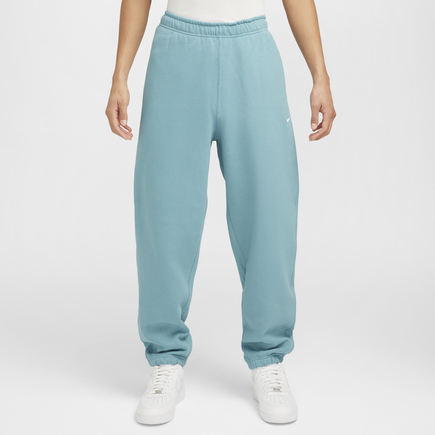 Спортни панталони Nike Solo Swoosh Fleece Pants Синьо | DX1364-464, 0