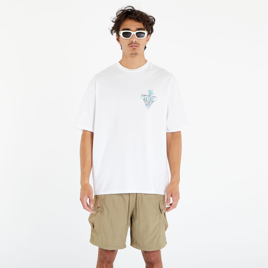 Тениска GUESS Go Palms Tee Бяло | M3YI43K9XF1-G011, 0
