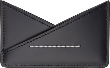 Портфейл Maison Margiela MM6 Maison Margiela Triangle Card Holder Кафяво | SA6UI0014 P7183, 4