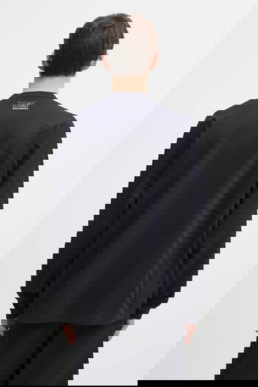 Тениска Maison Margiela MM6 Maison Margiela x Salomon Collaboration Long-sleeved Textured T-shirt Черно | SH0NH0020.M20139.899, 2