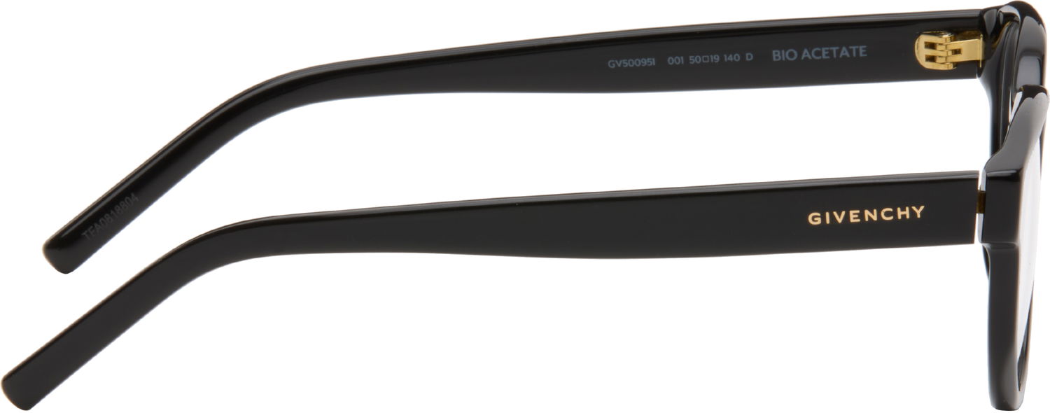 Слънчеви очила Givenchy GV Day Text Logo Circular Frame Optical Glasses Черно | GV50095IW50001 192337238659, 1